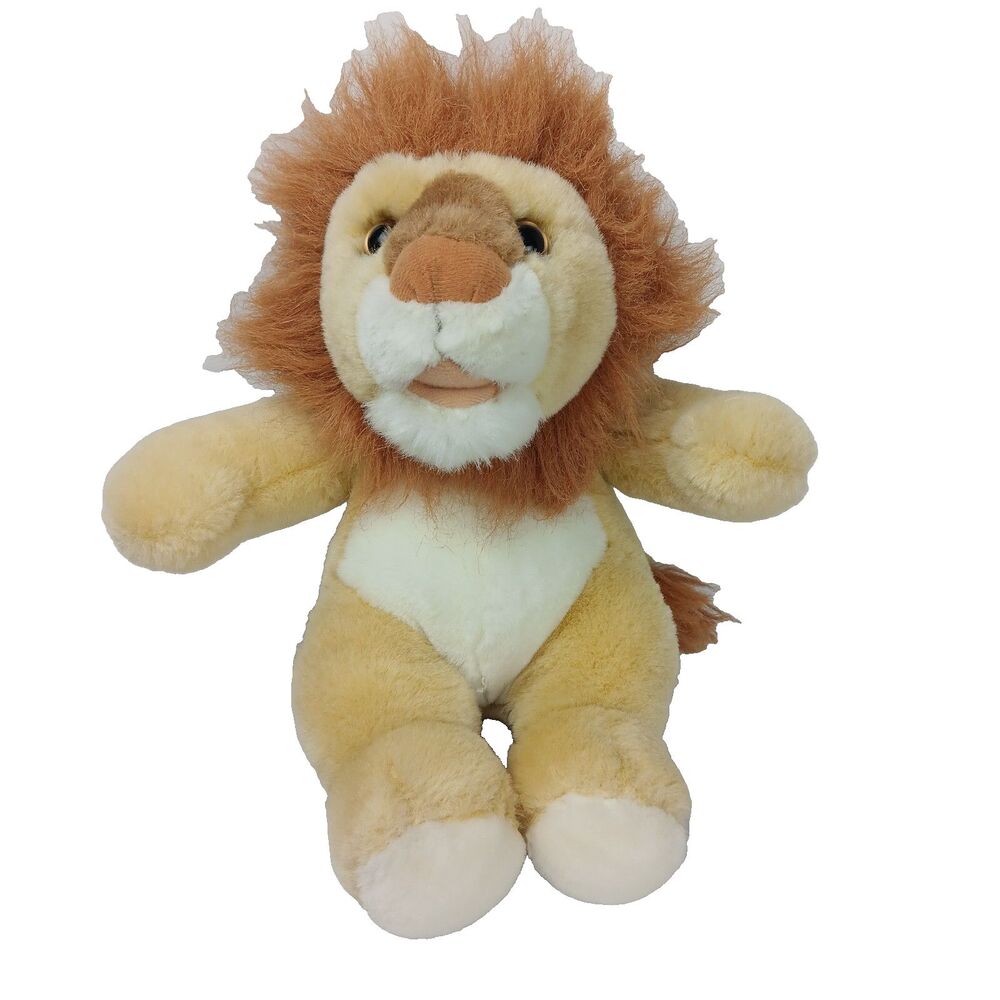 1993 Cuddle Wit Lion Plush Stuffed Animal Toy 12 in Safari Jungle Imaginary Fun
